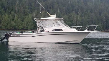 biggest fishing charter boat in Vancouver
